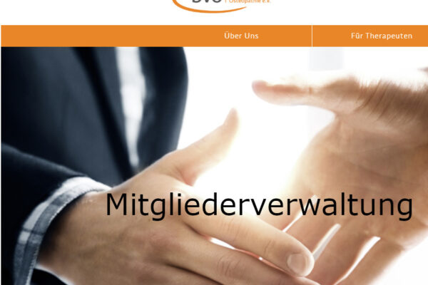 Vereinsverwaltungssoftware für den BVO