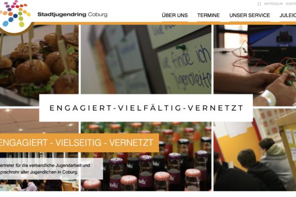 Relaunch der Website von SJR Coburg
