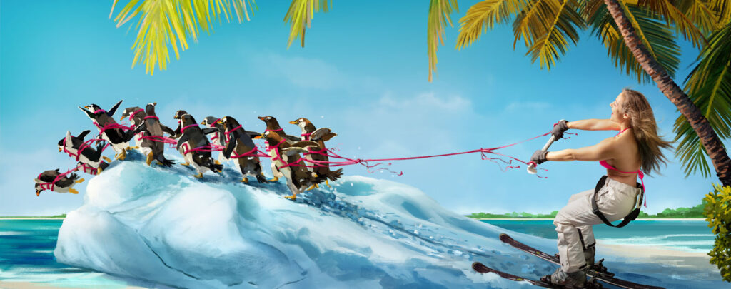 Der Winterbanner 2023 von der MMC-Agentur